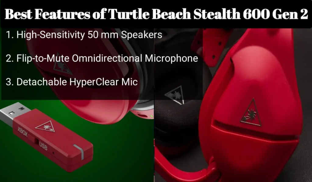 Best key features of Turtle Beach Stealth 600 Gen 2