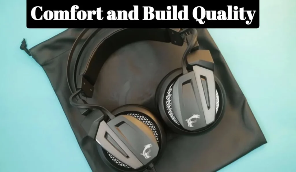 Comfort & Build Quality of Is MSI Immerse GH70 Wireless Good