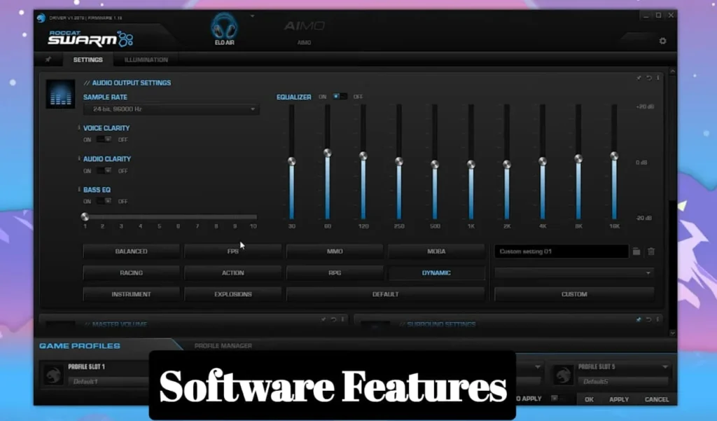 ROCCAT Elo 7.1 Air Software Features
