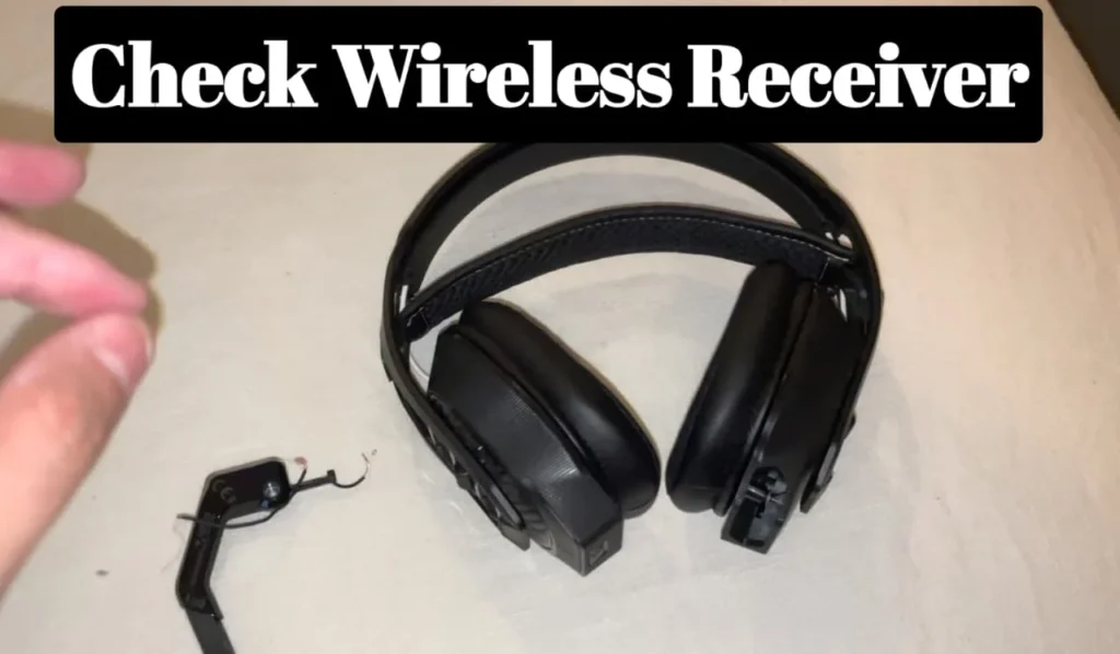 Inspect Wireless Receiver and Connectivity of  Plantronics RIG 800LX