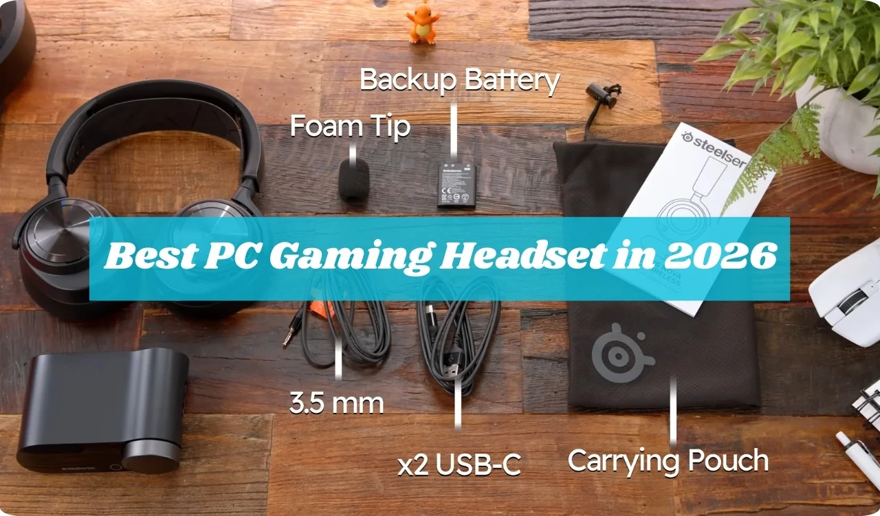 SteelSeries Arctis Nova Pro Wireless – Best Gaming Headsets for PC